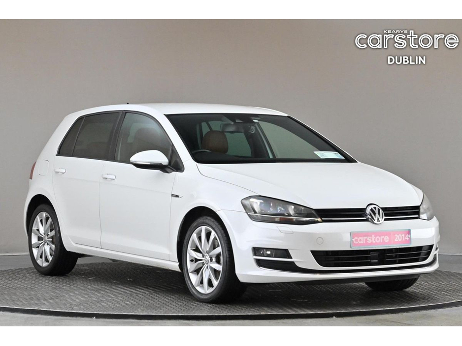 2014 Volkswagen Golf 1.4 TSI DSG 150HP HIGHLINE *FULL BROWN LEATHER*SAT NAV*REVERSE CAM* €13,890