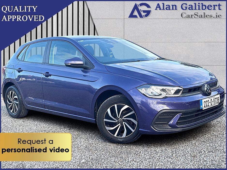 2022 Volkswagen Polo 1.0 Trendline €91 PW €17,995