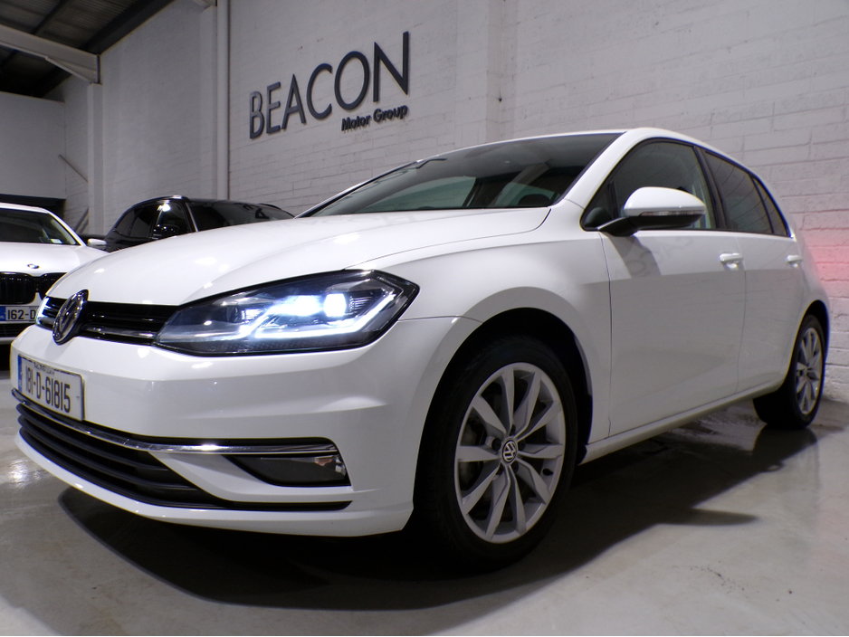 2018 Volkswagen Golf *2018*ONLY 16,000 MILES*AUTO*VW GOLF 1.2 MARK 7.5*COLOUR CAMERA*SAT-NAV*APPLE-CARPLAY*ANDROID AUTO*UP-GRADED VW ALLOYS*XL MEDIA*FLAT-BOTTOM SPORT STEERING WHEEL WITH ADAPTIVE CRUISE CONTROL**RADAR ASS €18,900