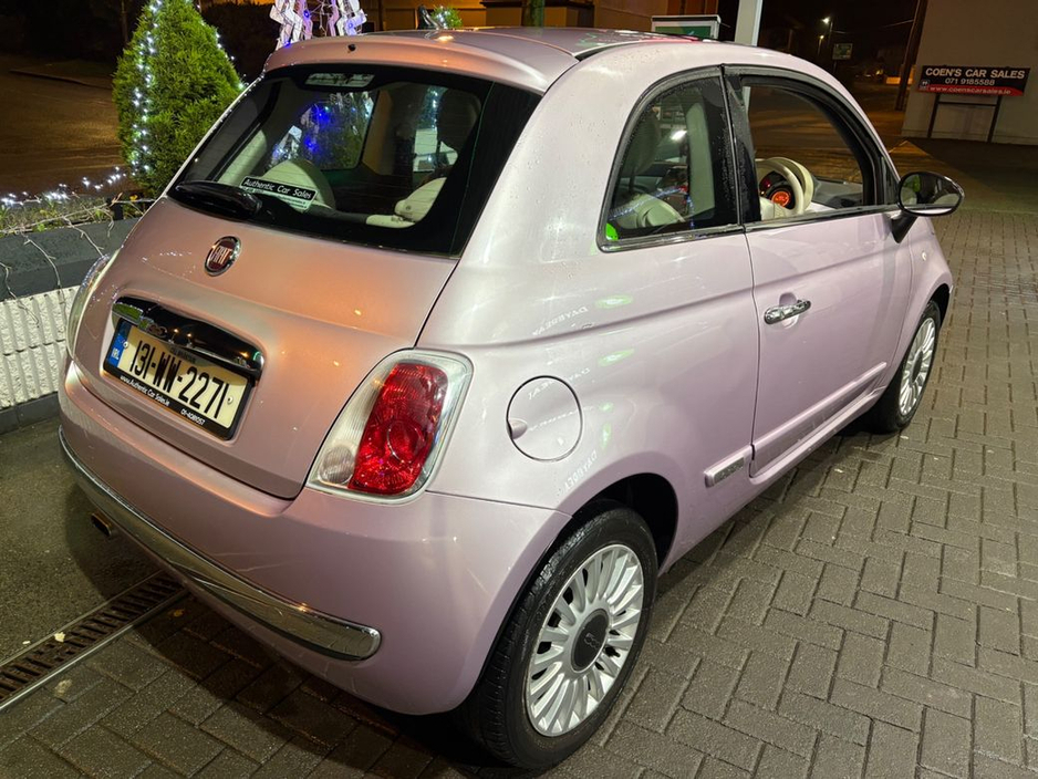 2013 Fiat 500 1.2 Lounge 69BHP - Pink! €5,999