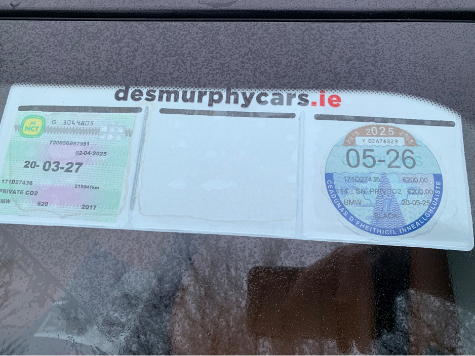 2017 BMW 5 Series D SE G2 JC32 4DR AUTO €13,995