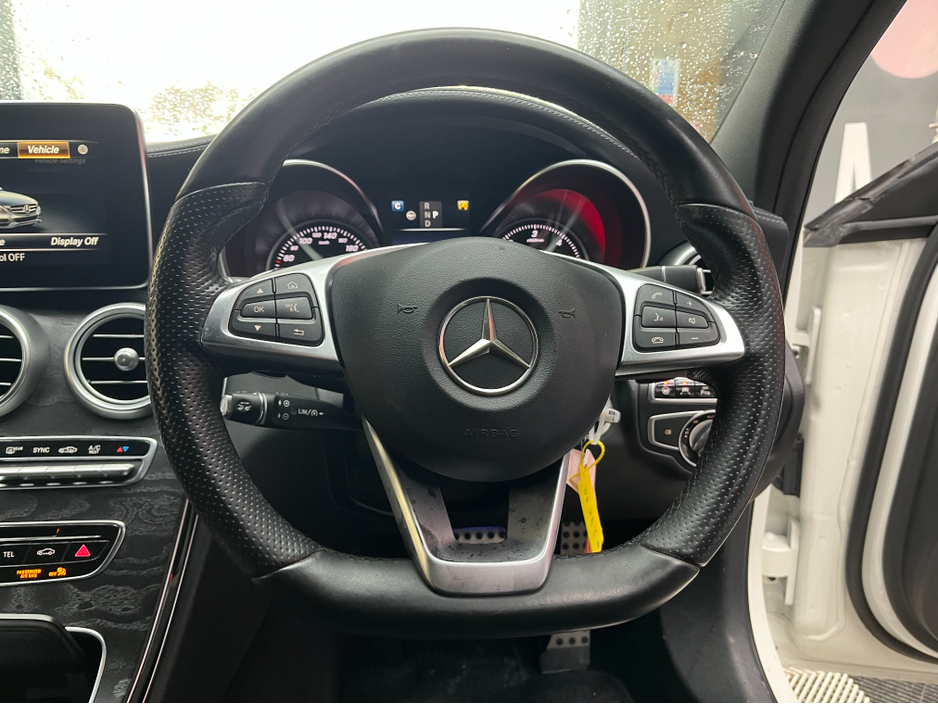 2016 Mercedes-Benz C Class €20950! 2016 MERCEDES-BENZ C220D AVANTGARDE AMG LINE 2.0 AUTOMATIC / CRUISE CONTROL / REVERSE CAMERA / ELECTRIC MEMORY & HEATED SEATS / PADDLE SHIFTERS / AMBIENT LIGHTS AND MORE €20,950
