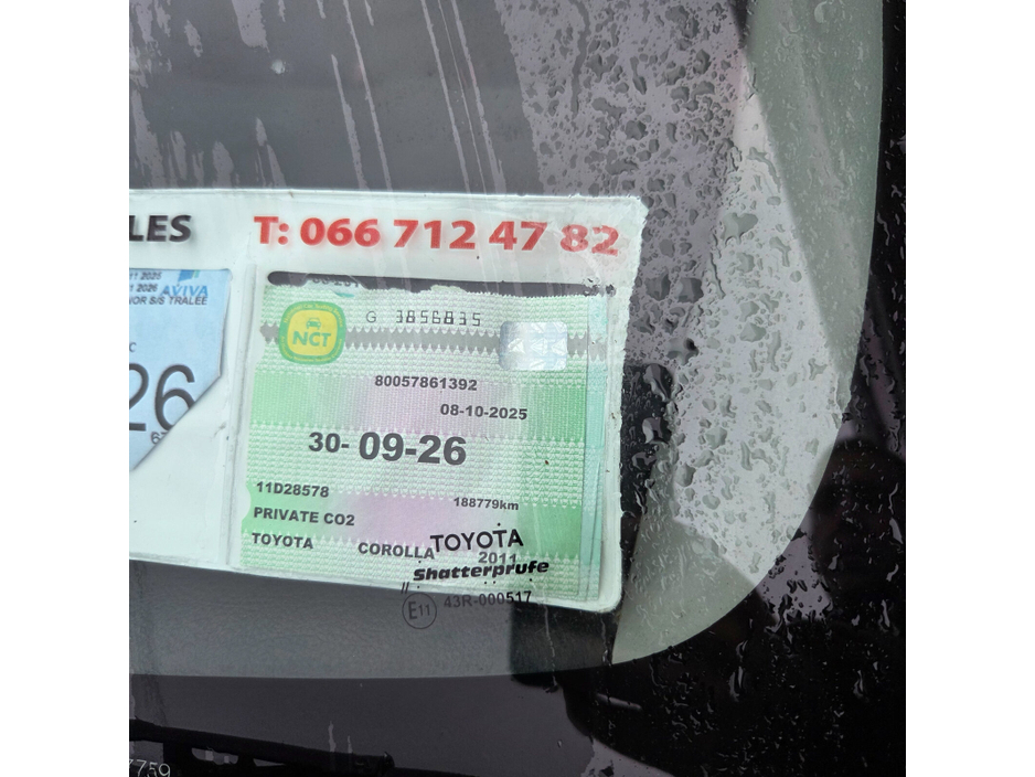 2011 Toyota Corolla 1.4 D-4D 4Dr Luna €6,999