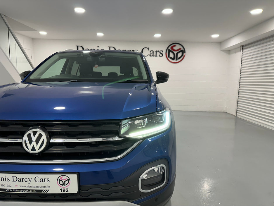 2019 Volkswagen T-Cross (192) T CROSS 1.0TSI DSG LOW KMS 1ST PLUS VW/AUDI SPECIALISTS WWW.DENISDARCYCARS.IE €20,950