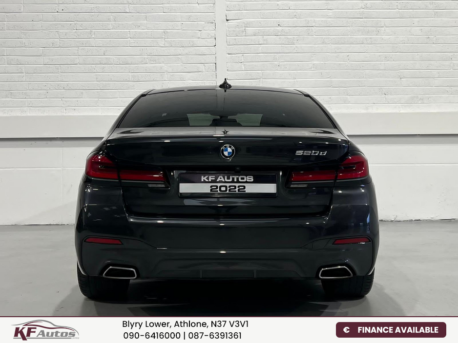 2022 BMW 5 Series 520d G30 LCI M Sport 190bhp 4dr Auto - 222 Reg €40,995