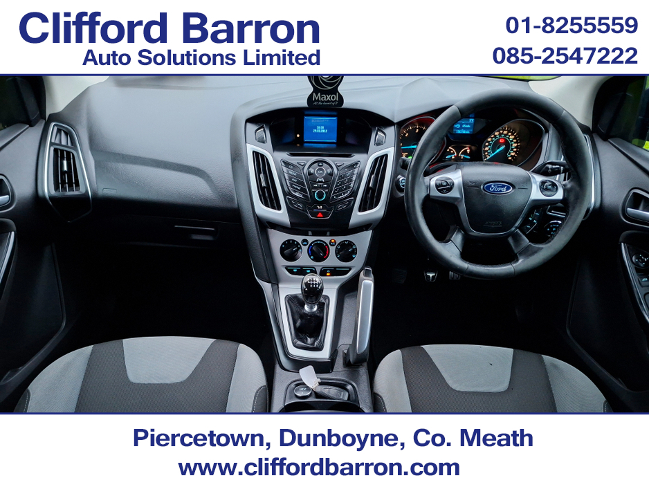 2012 Ford Focus 1.6 TDCI ZETEC S 113BHP 5DR €6,750
