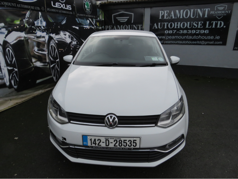 2014 Volkswagen Polo 1.4 TDI 3DR SPORTS IN WHITE   FRESH NCT 27 €5,750