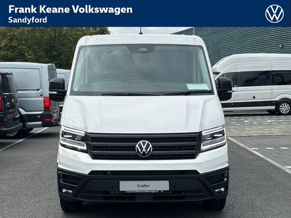 2025 Volkswagen Crafter HIGHLINE AUTO 30 MWB 140BHP *DEMO MODEL* *ERGOACTIVE DRIVER SEAT* *LED HEADLIGHTS* *17" ALLOYS* *HEATED SEATS* *REAR INTEGRATED STEP* *REAR VIEW CAMERA* *FRONT AND REAR PARKING SENSORS* €38,984