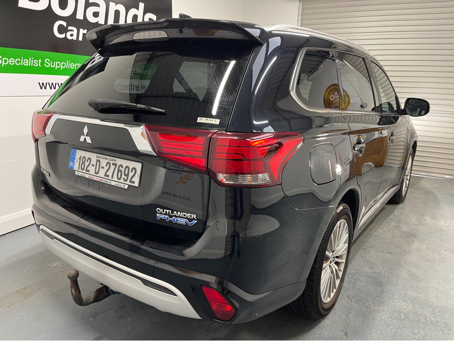 2018 Mitsubishi Outlander HYBRID 2.4 PHEV 4H AUTOMATIC 5DR MODEL  www.bolandscarcentre.ie €19,900