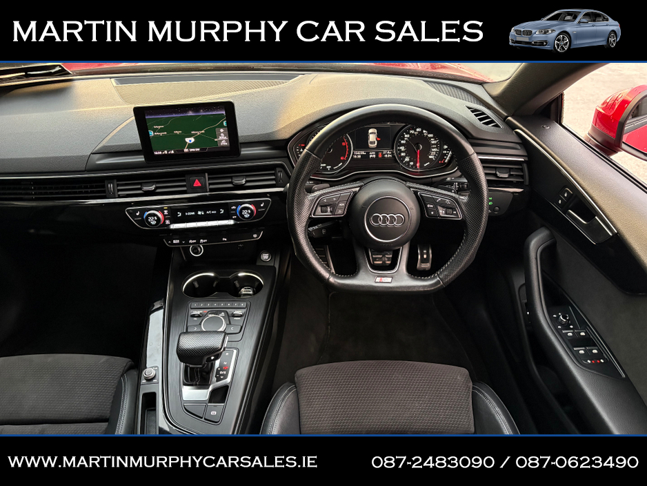 2018 Audi A5 2.0 TDI 190 BHP S-LINE BLACK EDITION AUTO €18,995