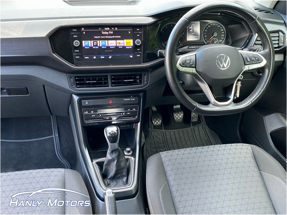 2022 Volkswagen T-Cross LIFE 1.0 TSI MANUAL 5SPEED 95BHP €22,950