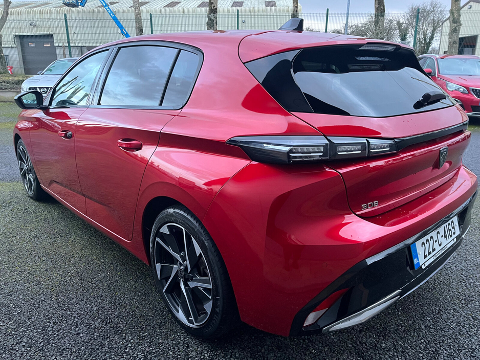 2022 Peugeot 308 1.2 Puretech 130bhp Allure Auto €23,750