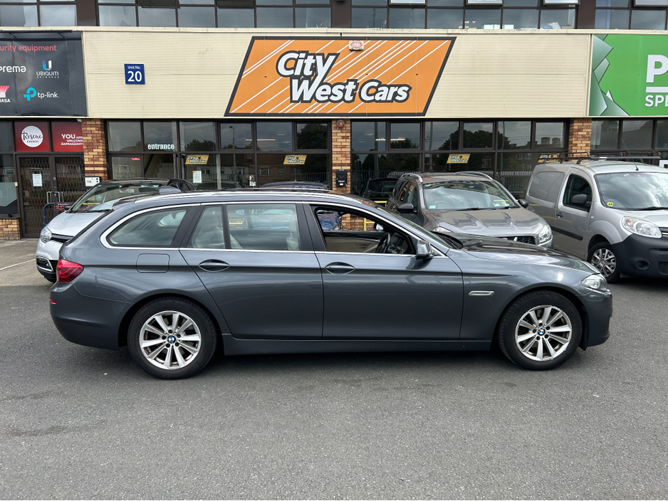 2015 BMW 5 Series 520  AUTOMATIC////TINY MLS///UNMARKED BEIGE DAKOTA LEATHER///IRISH CAR//FULL HISTORY///NCT 2026///LOW TAX JUST 200E €13,950