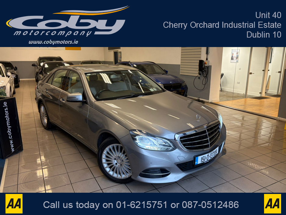 2015 Mercedes-Benz E Class 200 BLUETEC ELEGANCE 4DR AUTO. NCT, Full Leather, Alloy Wheels, Hands Free, Heated Seats, Dual Climate Control, Cruise Control, MFSW, Paddle Shift, Parking Sensors & more. €15,950