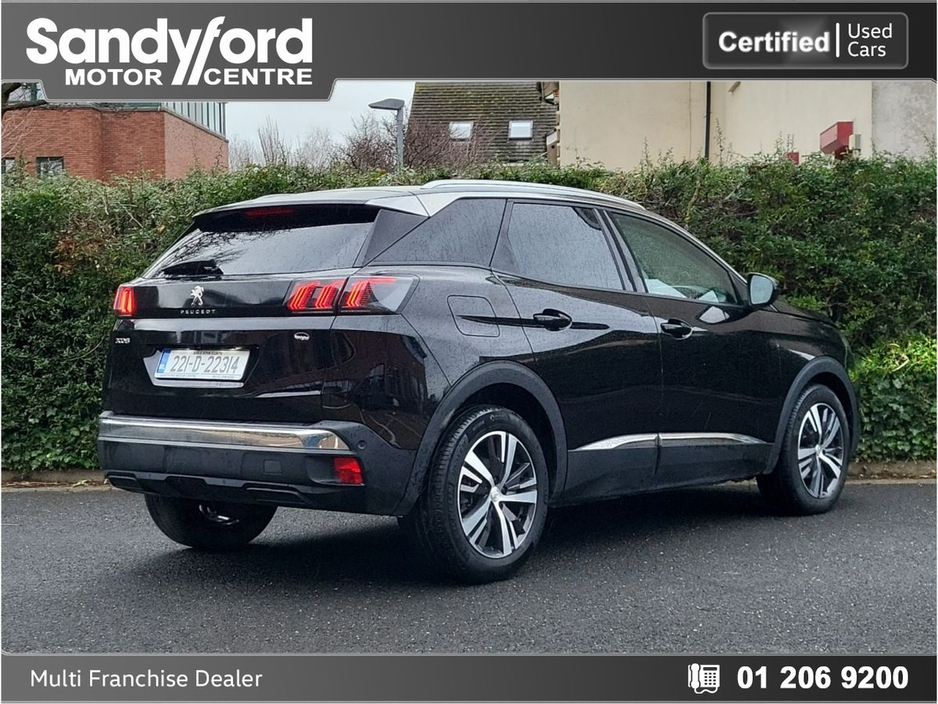 2022 Peugeot 3008 1.2 PureTech 130bhp Auto Allure €27,950