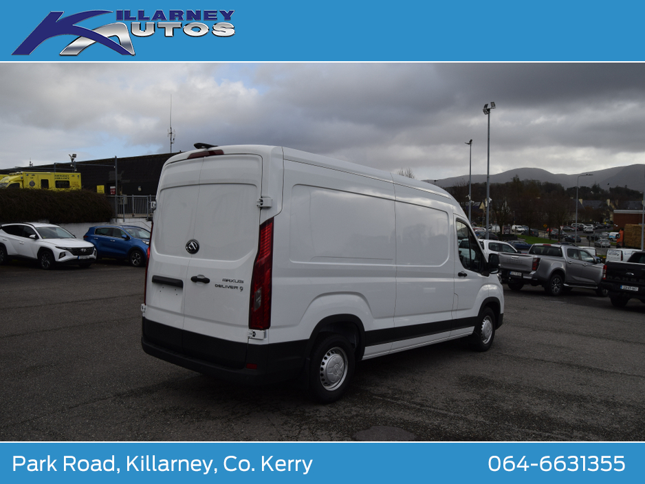 2026 Maxus Deliver 9 LWB 2.0TDCi 150BHP Price is plus vat. €25,928