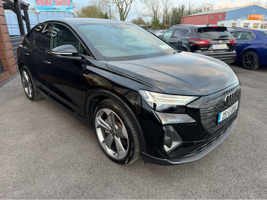 2025 Audi Q4 e-tron 82kwh long Range - S Line Black Ed - Quattro €47,940