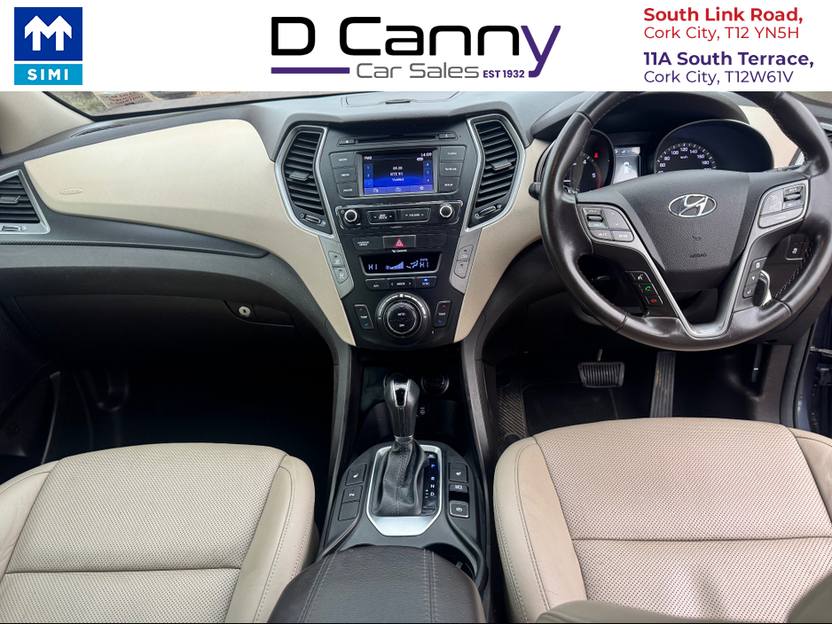 2016 Hyundai Santa Fe 2WD EXECUTIVE AUTOMATIC 5DR AU €17,850