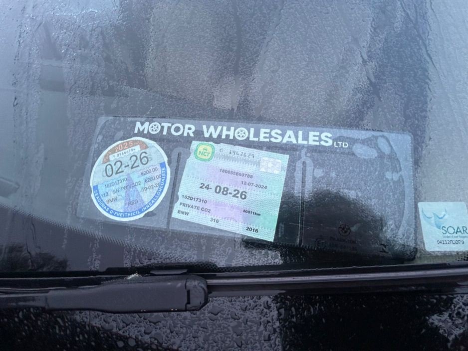 2016 BMW 3 Series 316d Sport €16,850