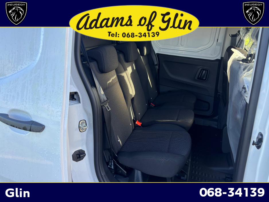 2026 Peugeot Partner Crew-Cab Professional Plus 1.5 Hdi 100bhp €43,000