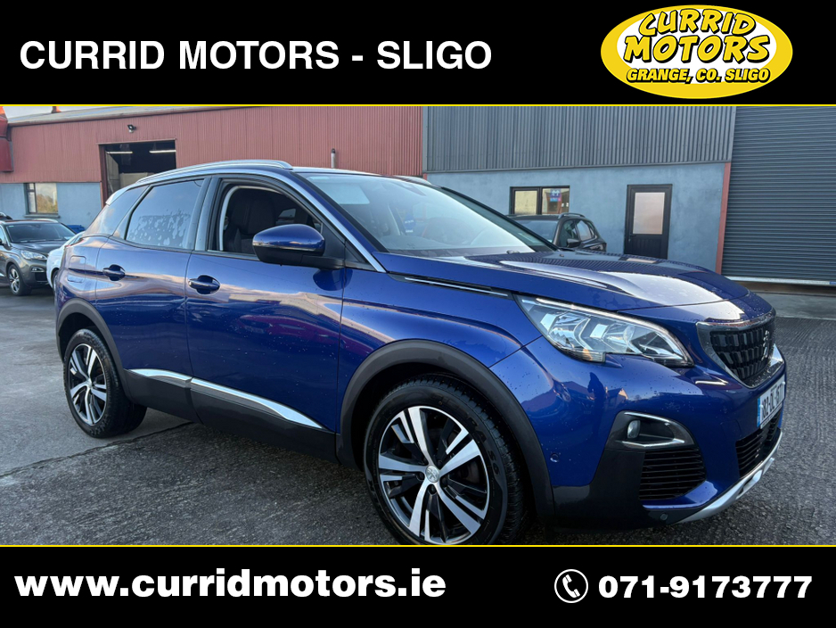 2018 Peugeot 3008 1.5BLUEHDI ALLURE 130BHP 5DR AUTO €17,750
