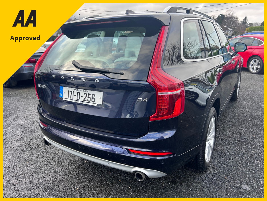 2017 Volvo XC90 2017 VOLVO XC90 2.0D4 190BHP AUTO 7 SEATER €28,950