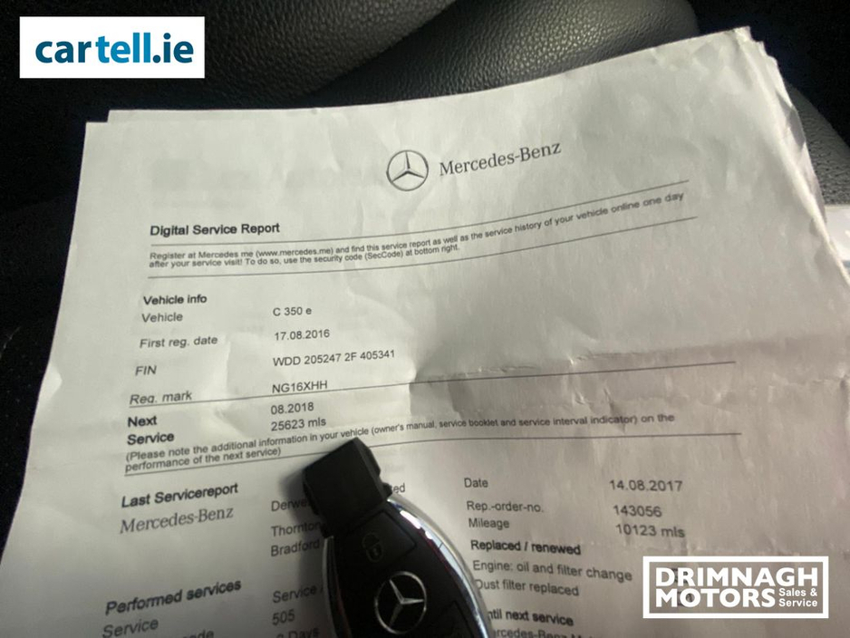 2016 Mercedes-Benz C Class C350 E Sport 5DR Auto - stunning example €16,950