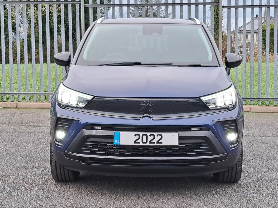 2022 Opel Crossland ULTIMATE 1.2TURBO 110BHP **LEATHER/SUEDE INTERIOR** €19,950