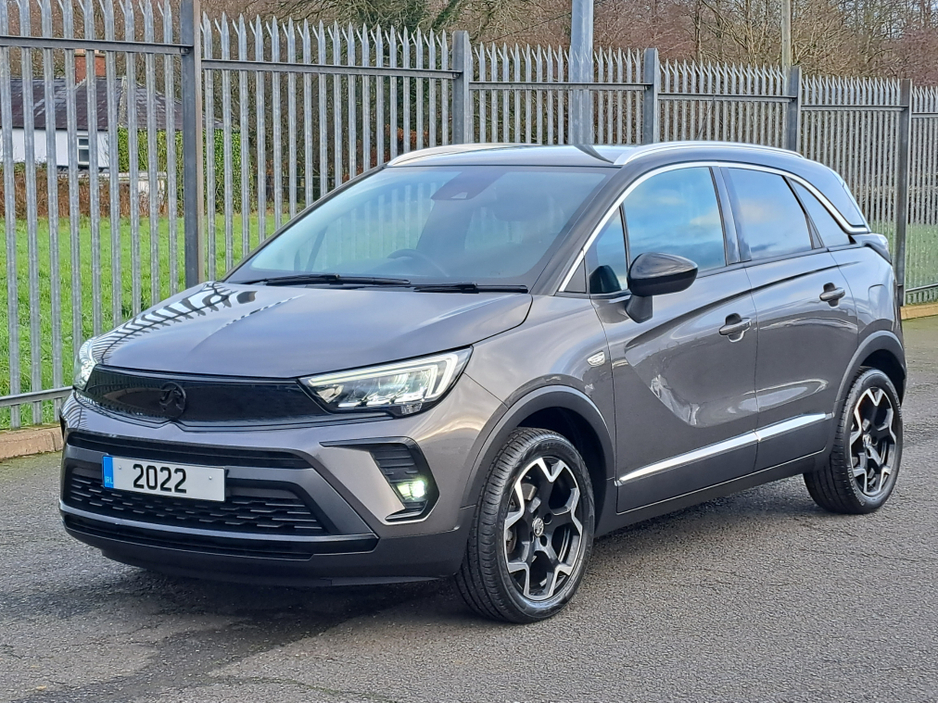 2022 Opel Crossland ULTIMATE 1.2TURBO 130BHP **LEATHER/SUEDE INTERIOR** €19,950