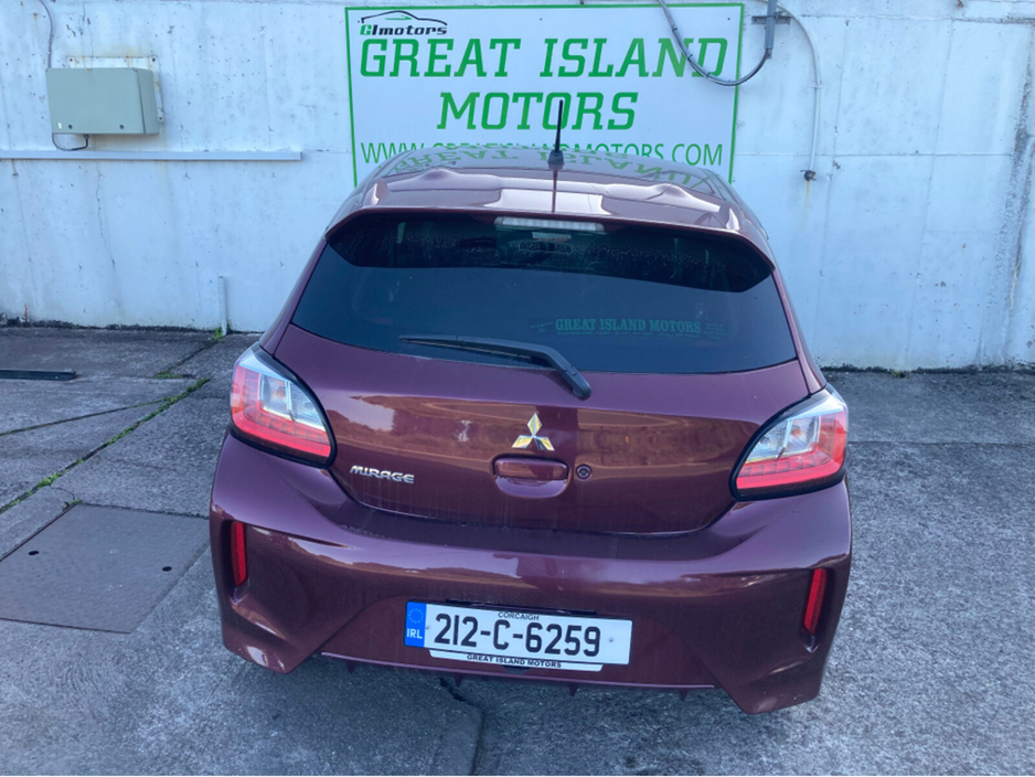 2021 Mitsubishi Mirage 1.2 PETROL M MODEL AUTOMATIC €12,750