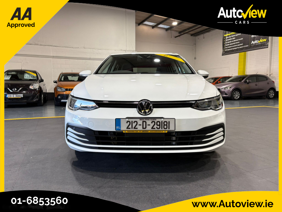 2021 Volkswagen Golf MK 8 New Model 1.0 Self Charging Mild Hybrid, AA APPROVED // FINANCE & NATIONWIDE DELIVERY AVAILABLE // SIMI DEALER €23,995