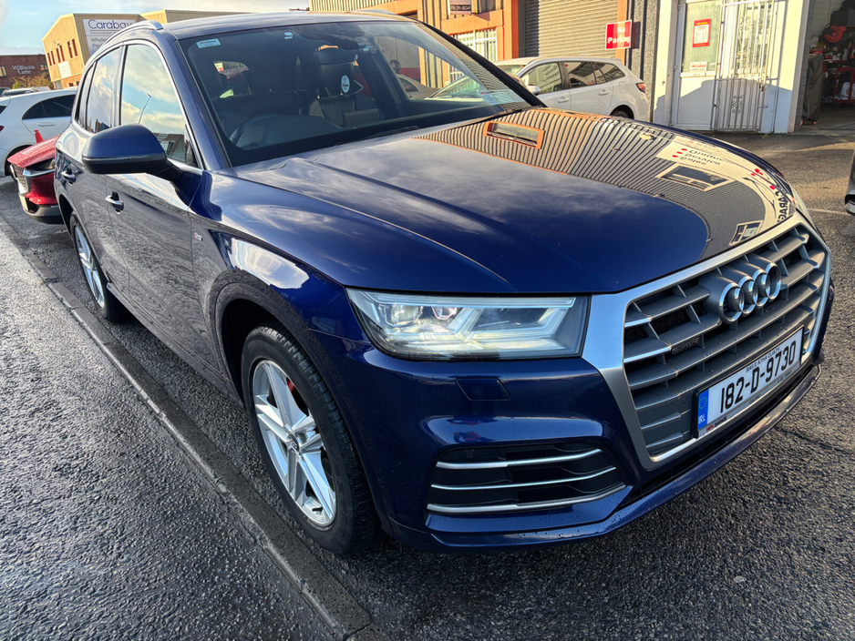 2018 Audi Q5 2.0TDI 190 quattro S-Tronic S Line €25,000