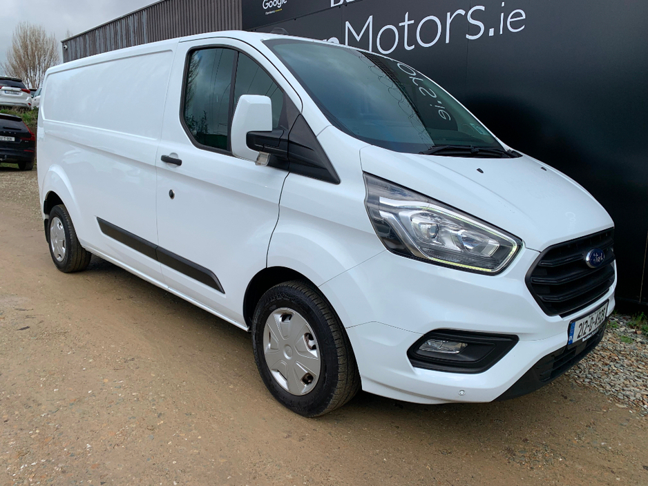 2021 Ford Transit Custom 2.0 TDCI 105 PS LWB TREND // PRICE EXCL. VAT // GREAT CONDITION // 05/26 CVRT // AIR CON, HEATED SEATS AND CRUISE CONTROL // €13,780