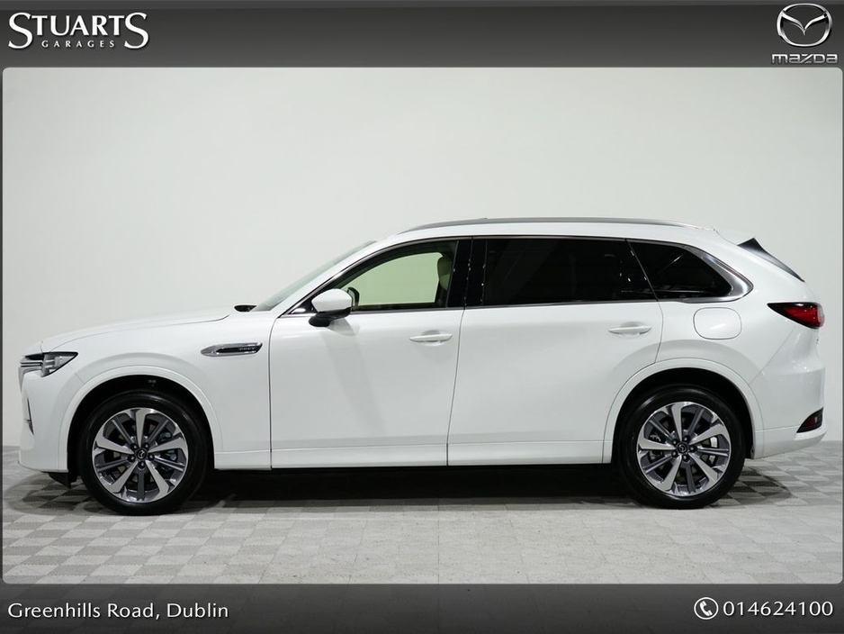 2026 Mazda CX-80 2 5L E Skyactiv Phev 327ps TAKUMI PLUS, DEMO SPECIAL SAVE €8, 135 OFF NEW*WHITE LEATHER SEAT W/ SEAT VENTILATION W/ SEAT HEATER, 20 INCH ALLOYS, PANOR €64,945