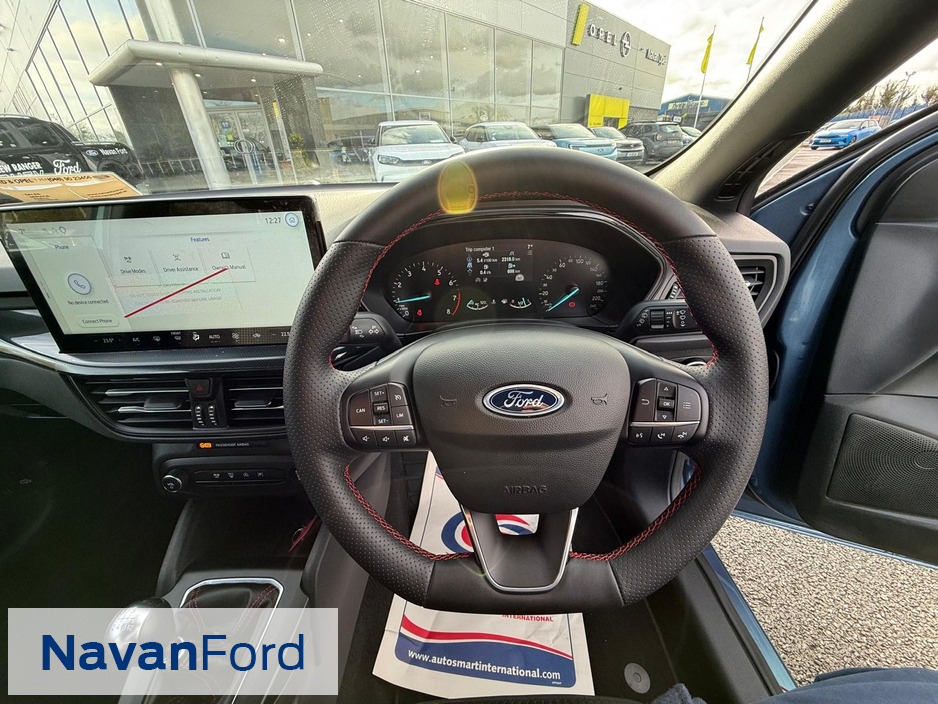 2025 Ford Focus St-Line 1.0 EcoBoost 125Ps **Warranty Jan 2030** €29,950