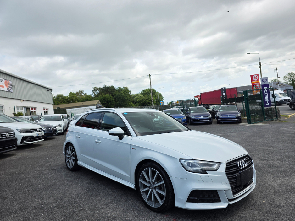 2018 Audi A3 ( 182 REG 1.4 S-LINE EDITION  VIRTUAL COCKPIT - NAVIGATION -CARPLAY ANDROID AUTO LEATHER PACK - REVERSING CAMERA / PARKING SENSORS - DRIVE MODE €21,950