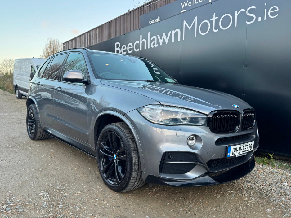 2018 BMW X5 3.0 M50D 395 BHP M SPORT 2 SEAT COMMERCIAL // NO VAT // STUNNING CONDITION // LOW MILEAGE // 395 BHP // €39,950
