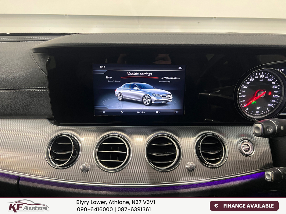 2018 Mercedes-Benz E Class E220d AMG Line 191bhp 4dr Auto - 181 Reg €23,995