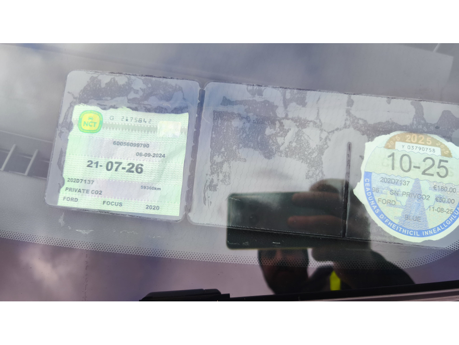 2020 Ford Focus St Line 125Hp AA Low Mileage Approved 1 Year Warranty €17,450