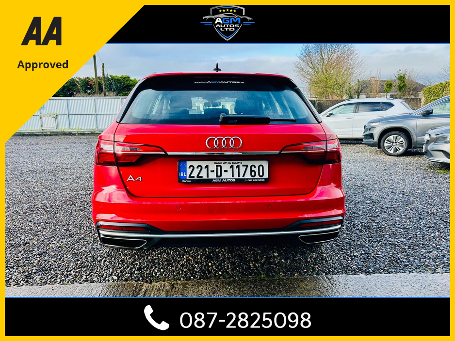 2022 Audi A4 AVANT 30 TDI 136BHP S-TRONIC SE 4DR AUTO 40 €27,950