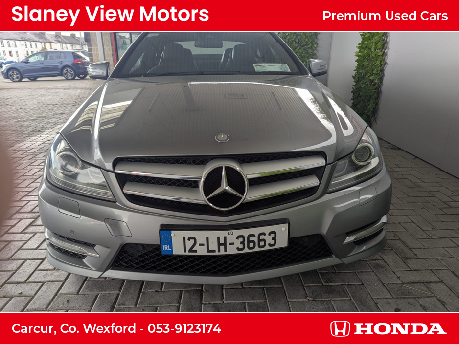 2012 Mercedes-Benz C Class C SERIES CDI BLUE EFFICIENCY AMG SPORT 2DR AUTO D LINE PREMIUM 4DR €11,950