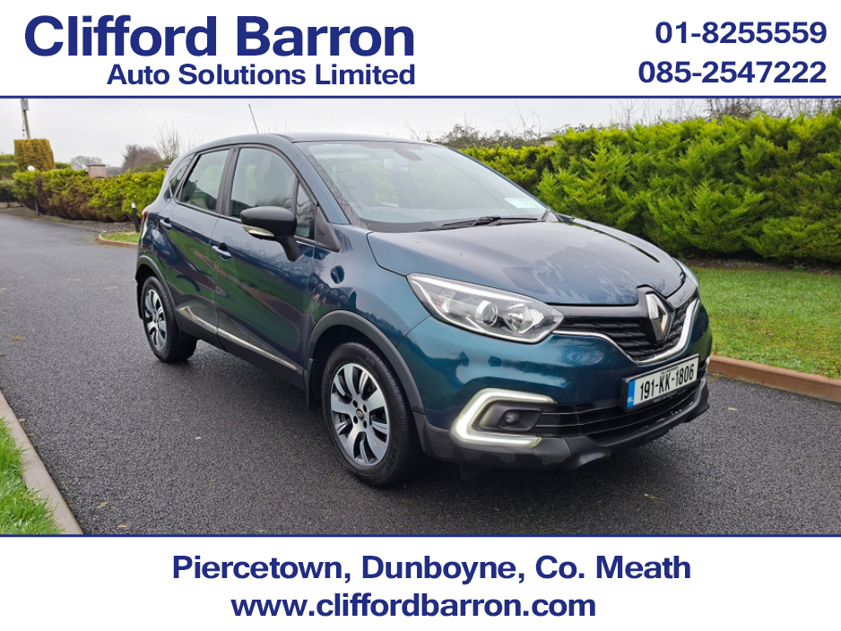 2019 Renault Captur PLAY DCI 90 MY18 5DR €14,950