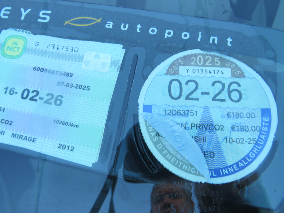 2012 Mitsubishi Mirage 1.0  AUTO 5DR LOW MILEAGE FRESH NCT 27 €4,999