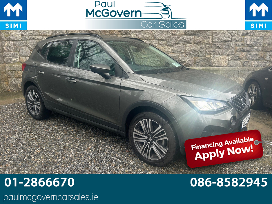 2023 SEAT Arona PA 1.0 TSI 110HP DSG AUTOMATIC SE+**//**SAT NAV**//**CRUISE CONTROL**//**REVERSING SENSORS**//**BLUETOOTH**//**ANDROID AUTO AND APPLE CAR PLAY**//**FINANCE ARRANGED**//**TRADE IN ACCEPTED!!!! €19,999