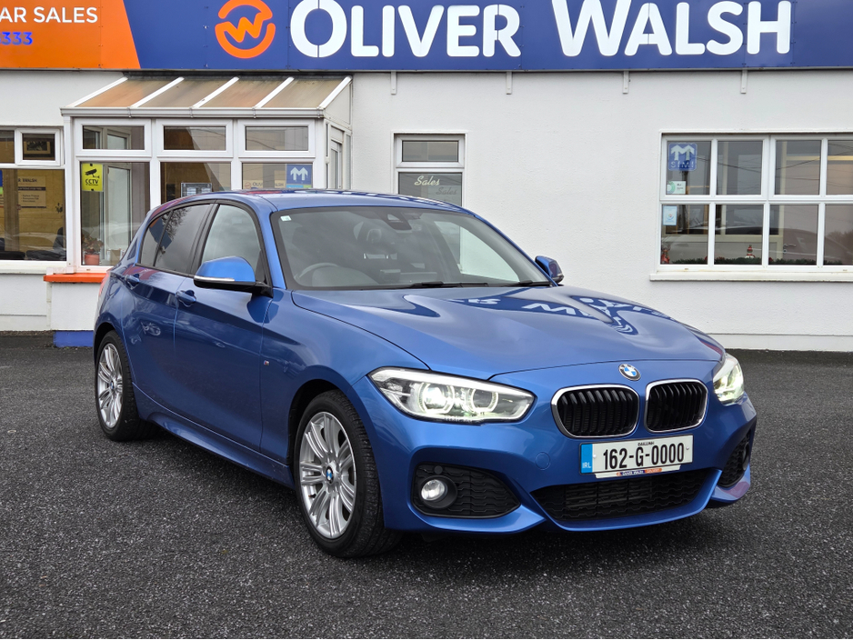 2016 BMW 1 Series Estoril Blue M sport 118 D €16,950