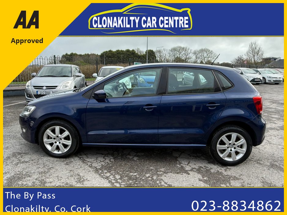 2013 Volkswagen Polo 131 navy] Vw Polo 1.2 Petrol Tsi Automatic €9,949