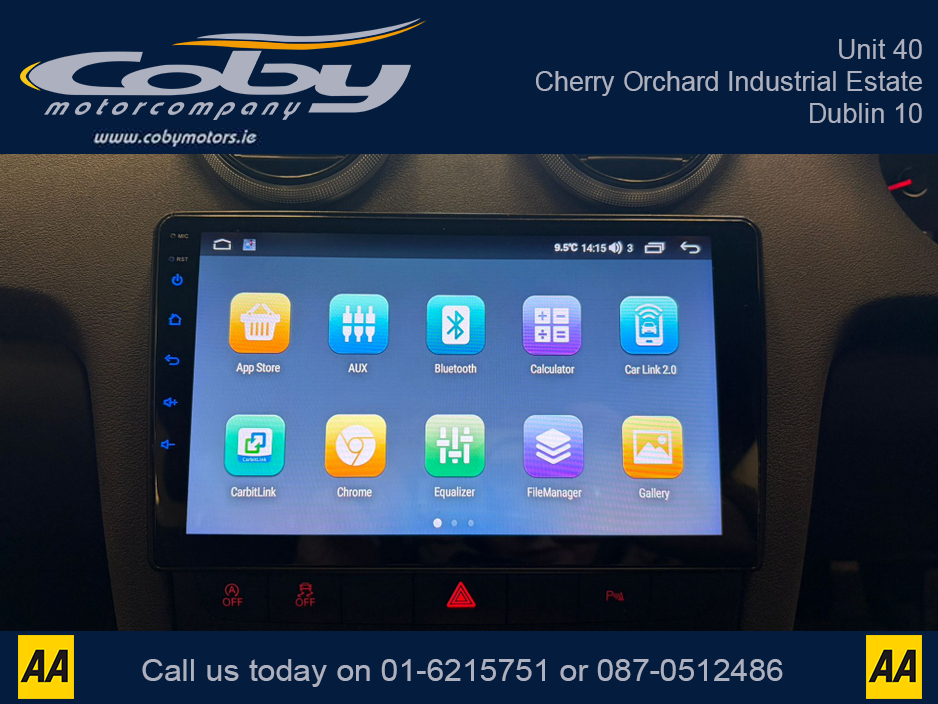 2013 Audi A3 1.4 S-line 5DR AUTO. New NCT Done Before Collection, Half Leather, Alloy Wheels, 2Keys, MFSW, Revers Camera, Parking Sensors, Dual Climate Control, Cruise Control, BT, Full Electrics, & more. €10,950