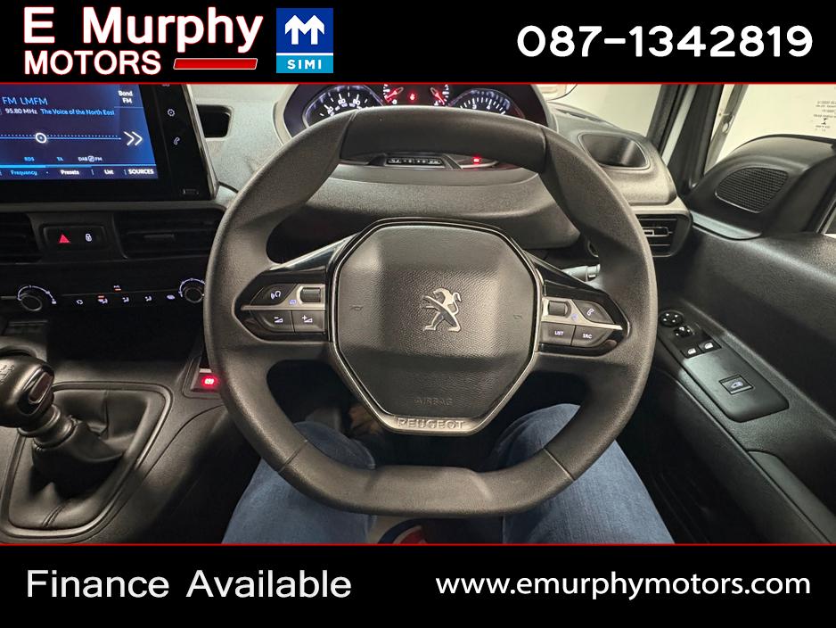 2022 Peugeot Partner 1.5 HDI LWB PROFESSIONAL PRO HIGH SPEC €50 PER WEEK €12,560