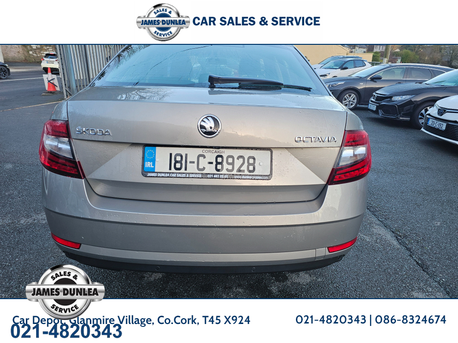 2018 Skoda Octavia AMBITION 1.0 TSI 115HP 4DR €14,950