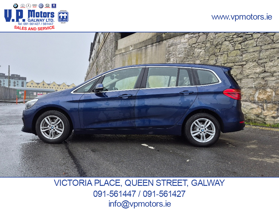 2019 BMW 2 Series Gran Tourer LUXURY EDITION, HUGH SPEC, AUTO, 1 OWNER. €22,850